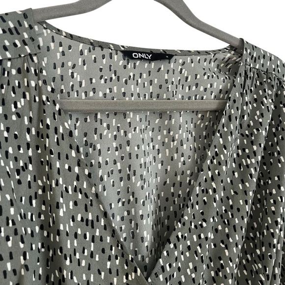 Only Olive Patterned Midi Dress - Picture 5 of 12